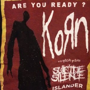 korn Tops - KORN U.S. TOUR 2015 T-SHIRT korn Tops - KORN U.S. TOUR 2015 T-SHIRT